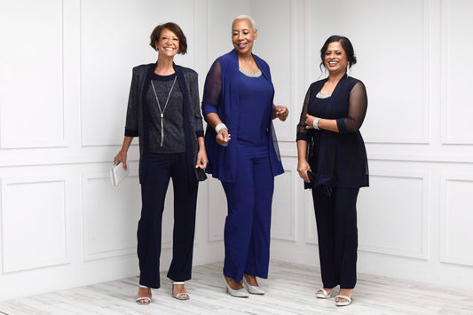 RM Richards Plus Size Pant Suits