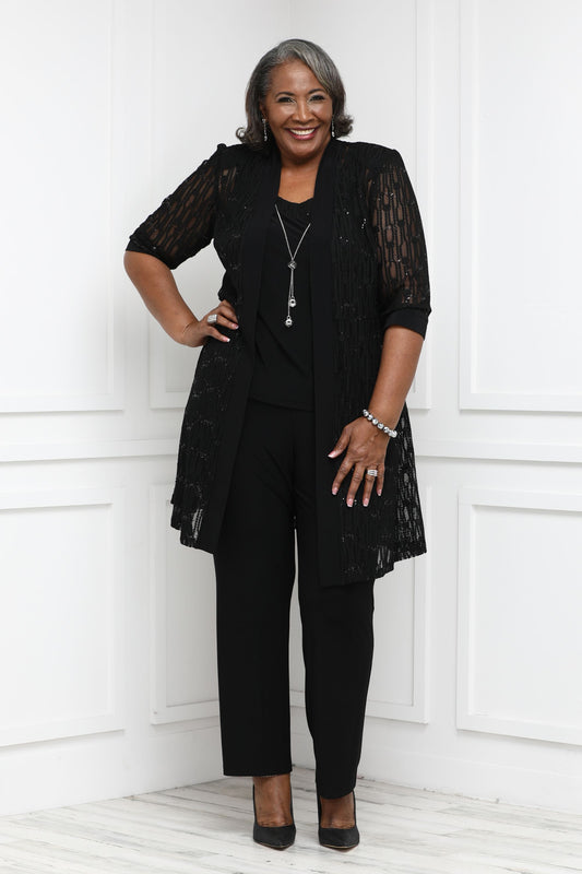 Shop R&M Richards Plus Size Pant Suits