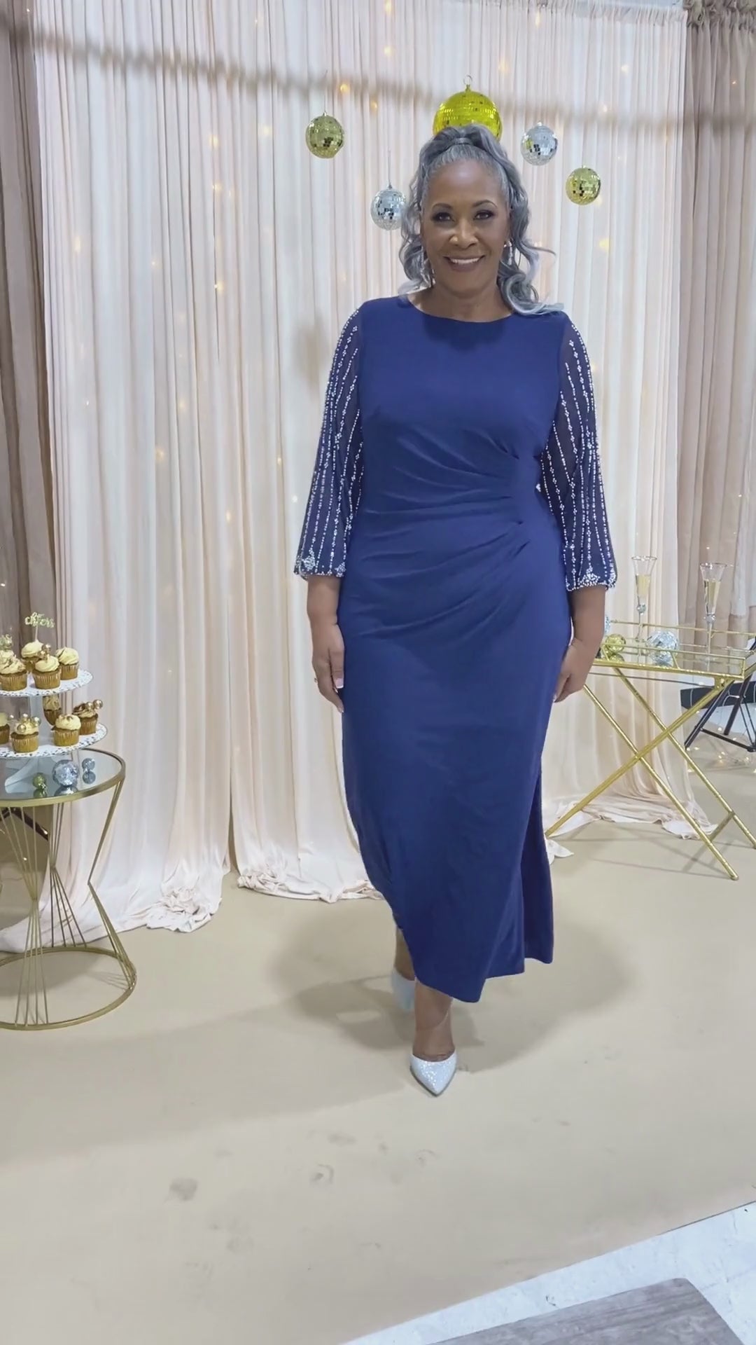 Plus Size African Velvet Evening Gowns With Ruffled Sleeves, Beaded Sheer  Neckline, Velvet Lining, And Sweep Train For Prom And Evening Events From  Verycute, $67.85 | DHgate.Com