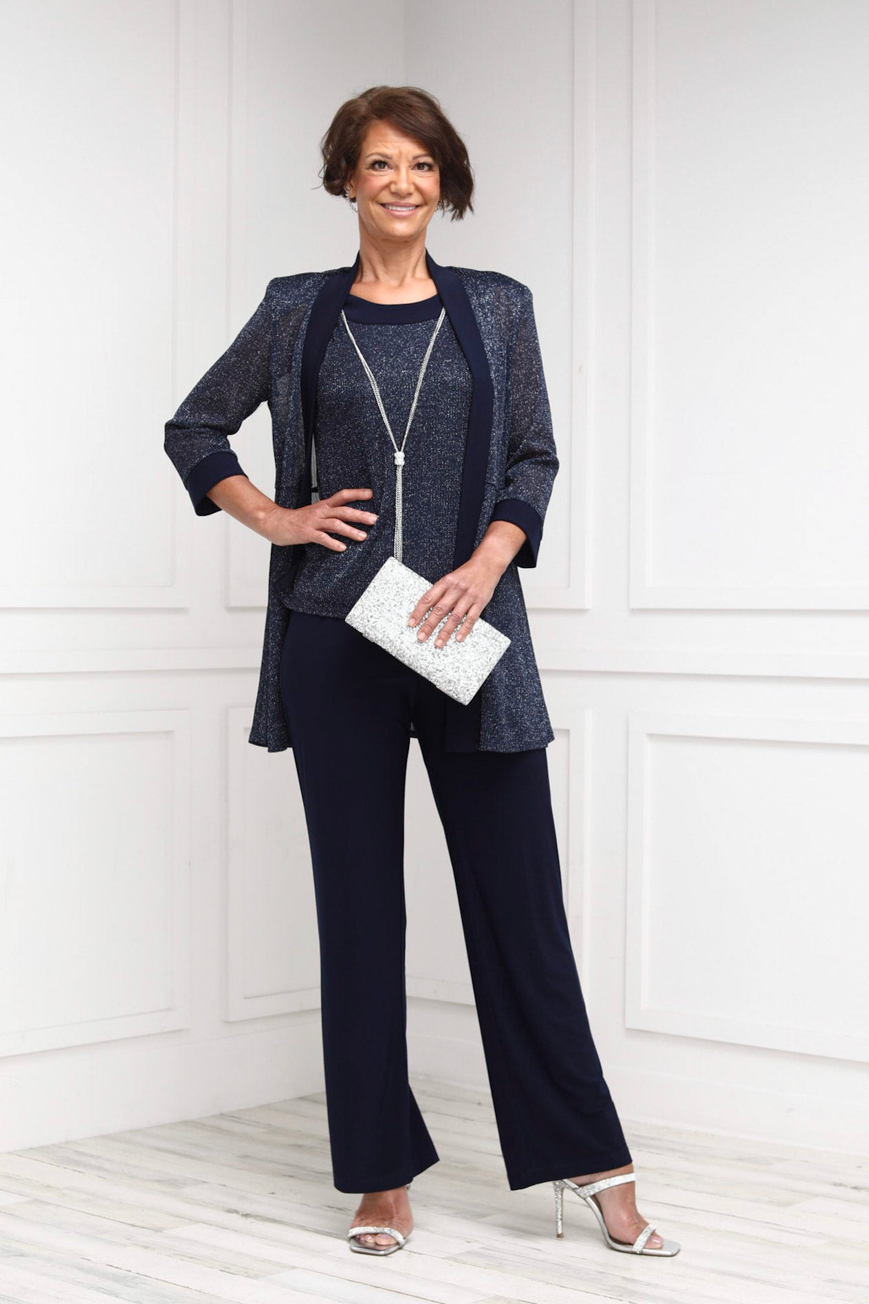 Order Women's Two-piece R&M Richards Pant Suits Petite Dress Online –  SleekTrends