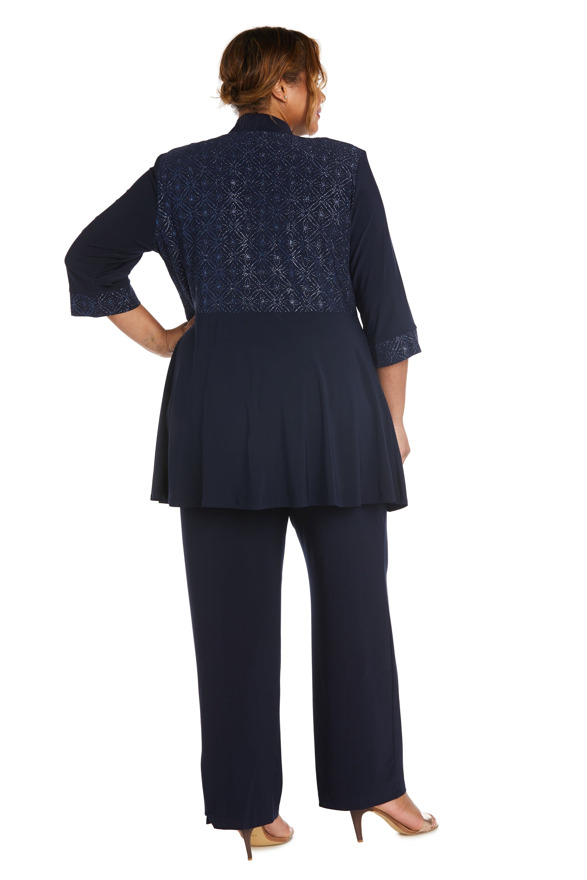 Buy R&M Richards Women's Plus size Two-Piece Pant Suit – SleekTrends