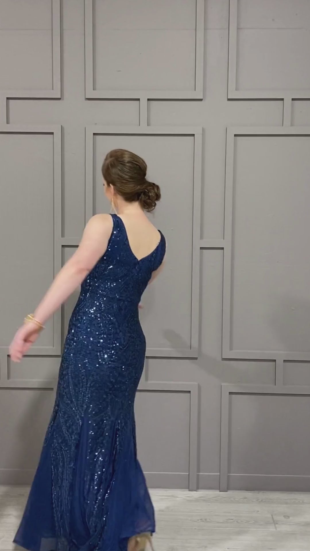 Nightway sequined lace cocktail dress online